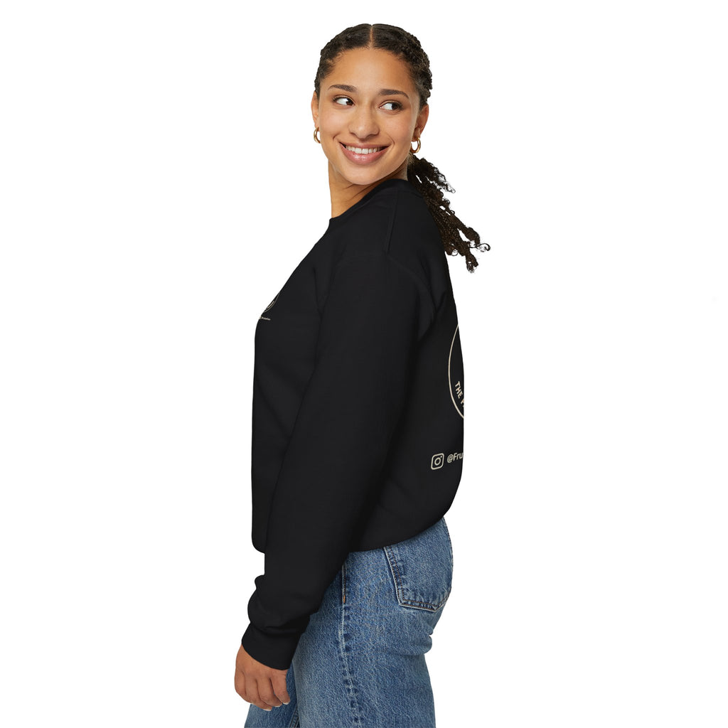 Fruiture Farm Crewneck Sweatshirt — "The Future of Black Farming" Logo Pullover