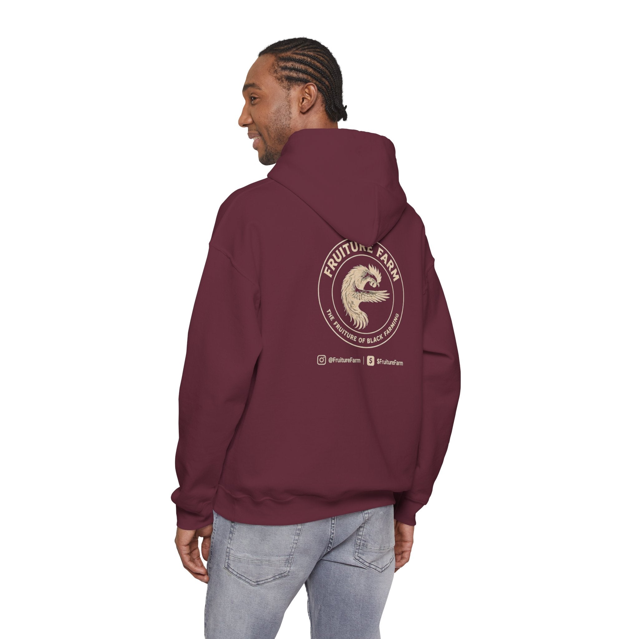 Hoodie — Vintage Fruit Farm Logo Pullover