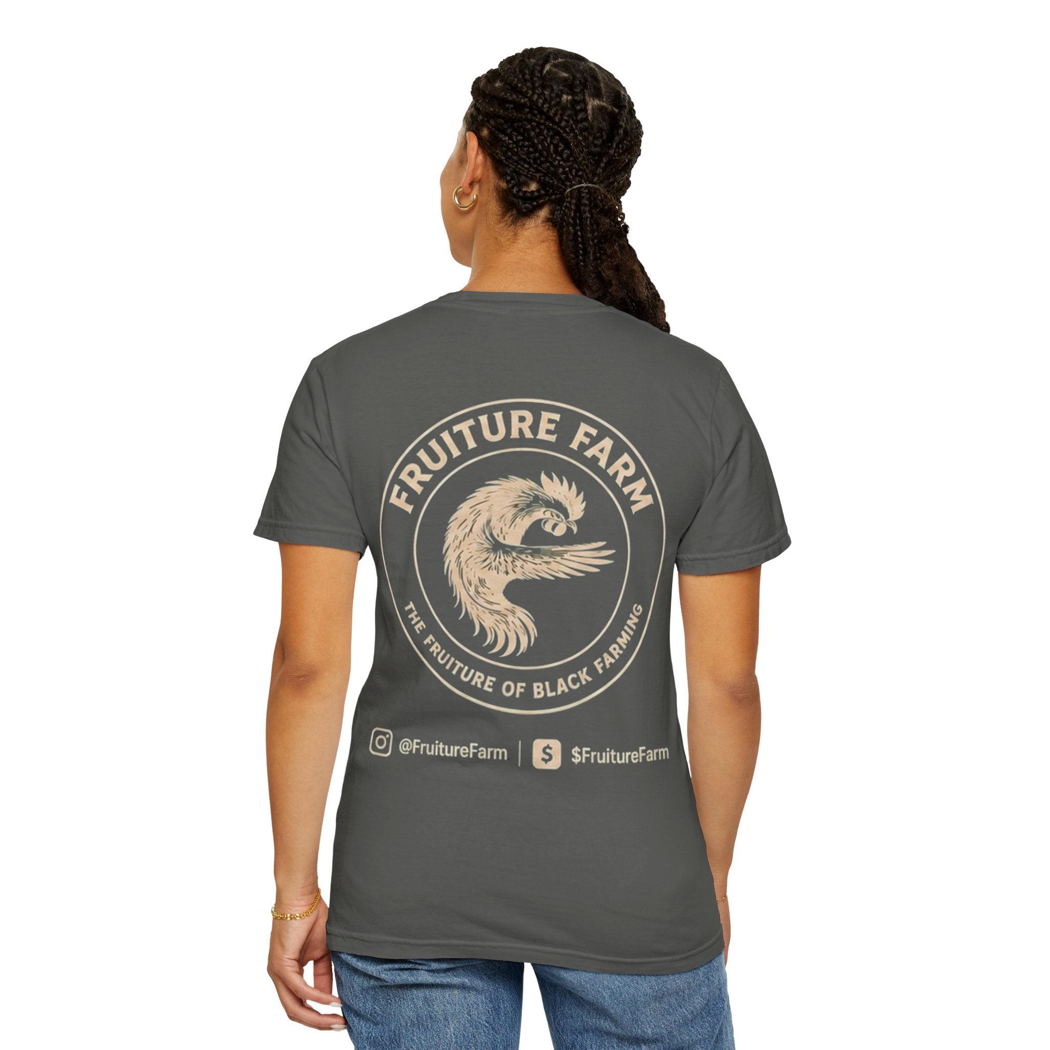 Fruiture Farm Logo T-Shirt — 'Fruiture Farm' Back Graphic Tee