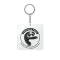 Square Keychain — Fruiture Farm Logo Keyring (Strong Birds, Strong Nutrition)