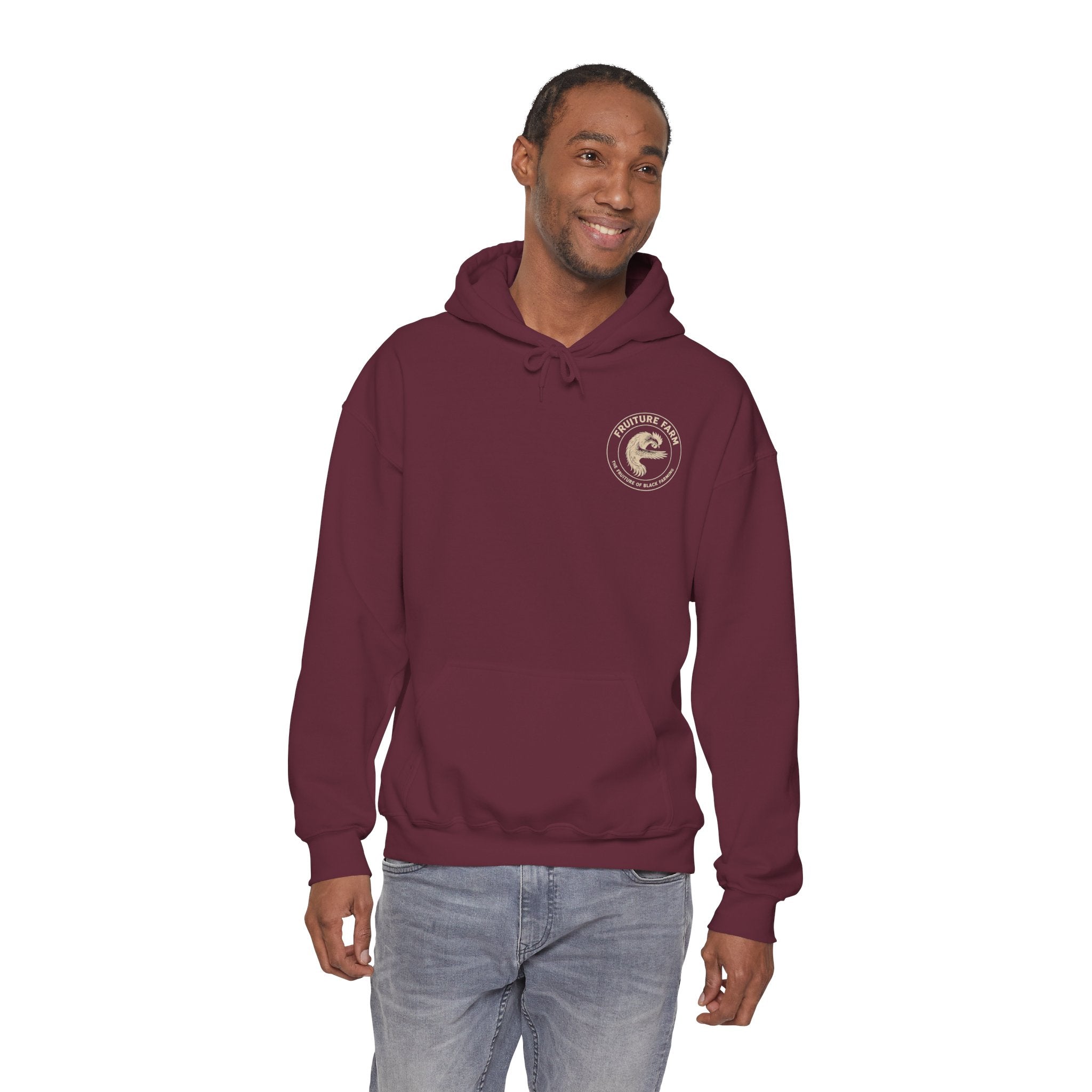 Hoodie — Vintage Fruit Farm Logo Pullover