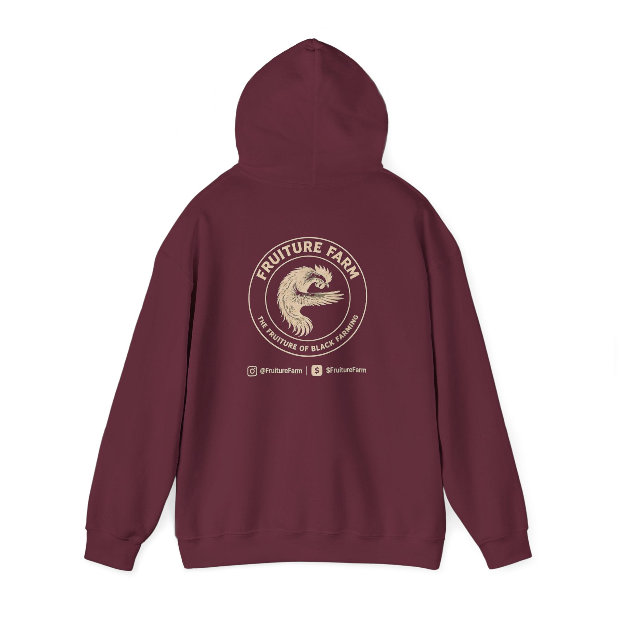 Hoodie — Vintage Fruit Farm Logo Pullover