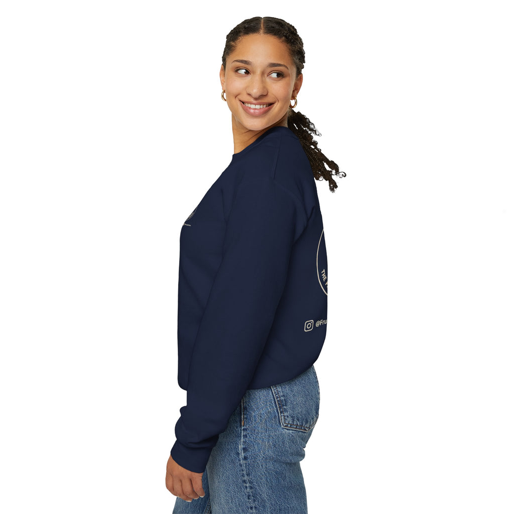 Fruiture Farm Crewneck Sweatshirt — "The Future of Black Farming" Logo Pullover