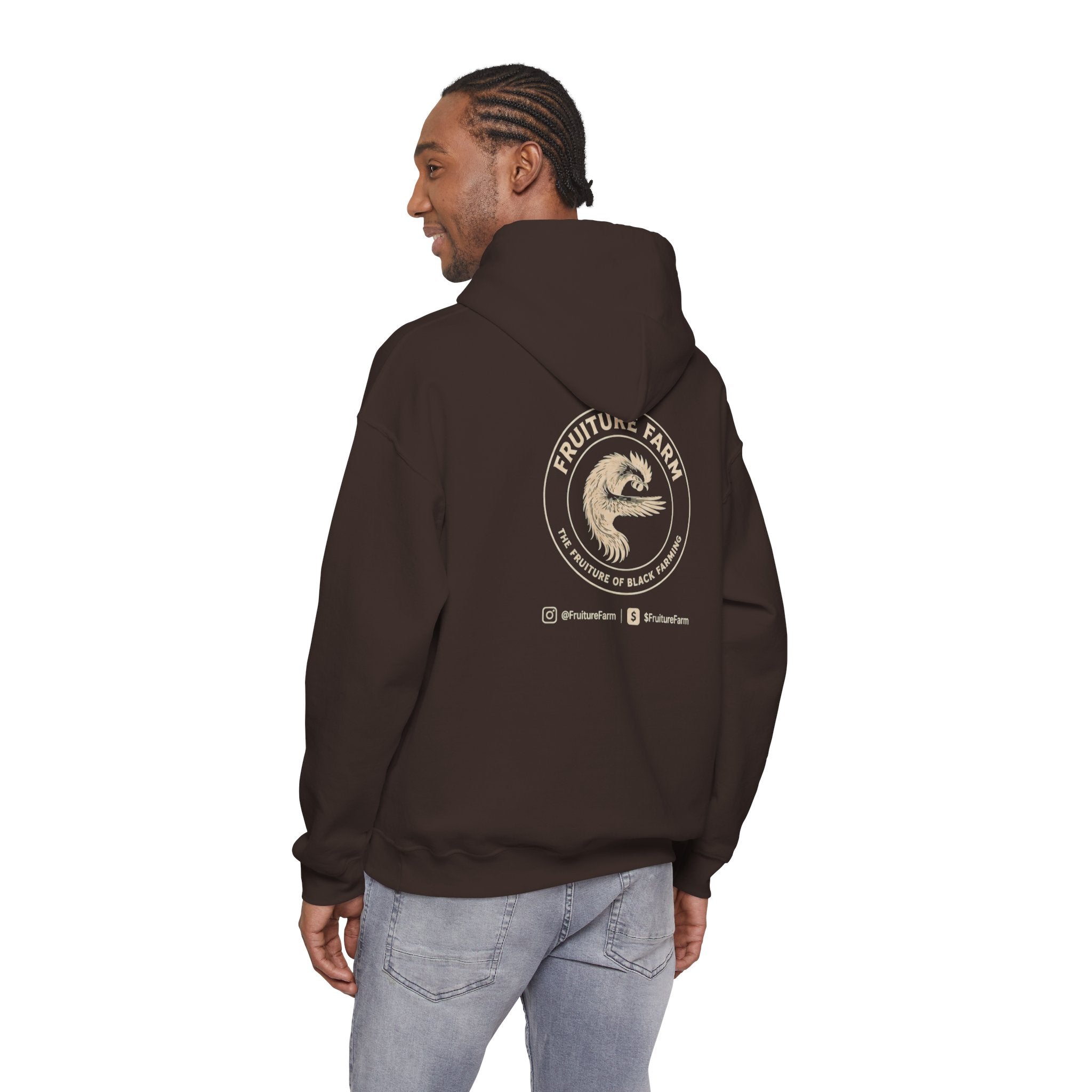 Hoodie — Vintage Fruit Farm Logo Pullover