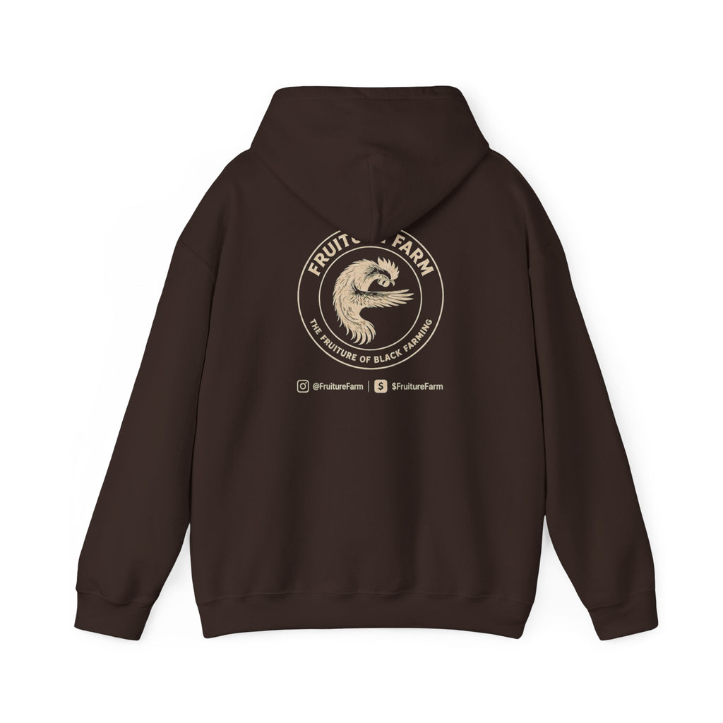 Hoodie — Vintage Fruit Farm Logo Pullover