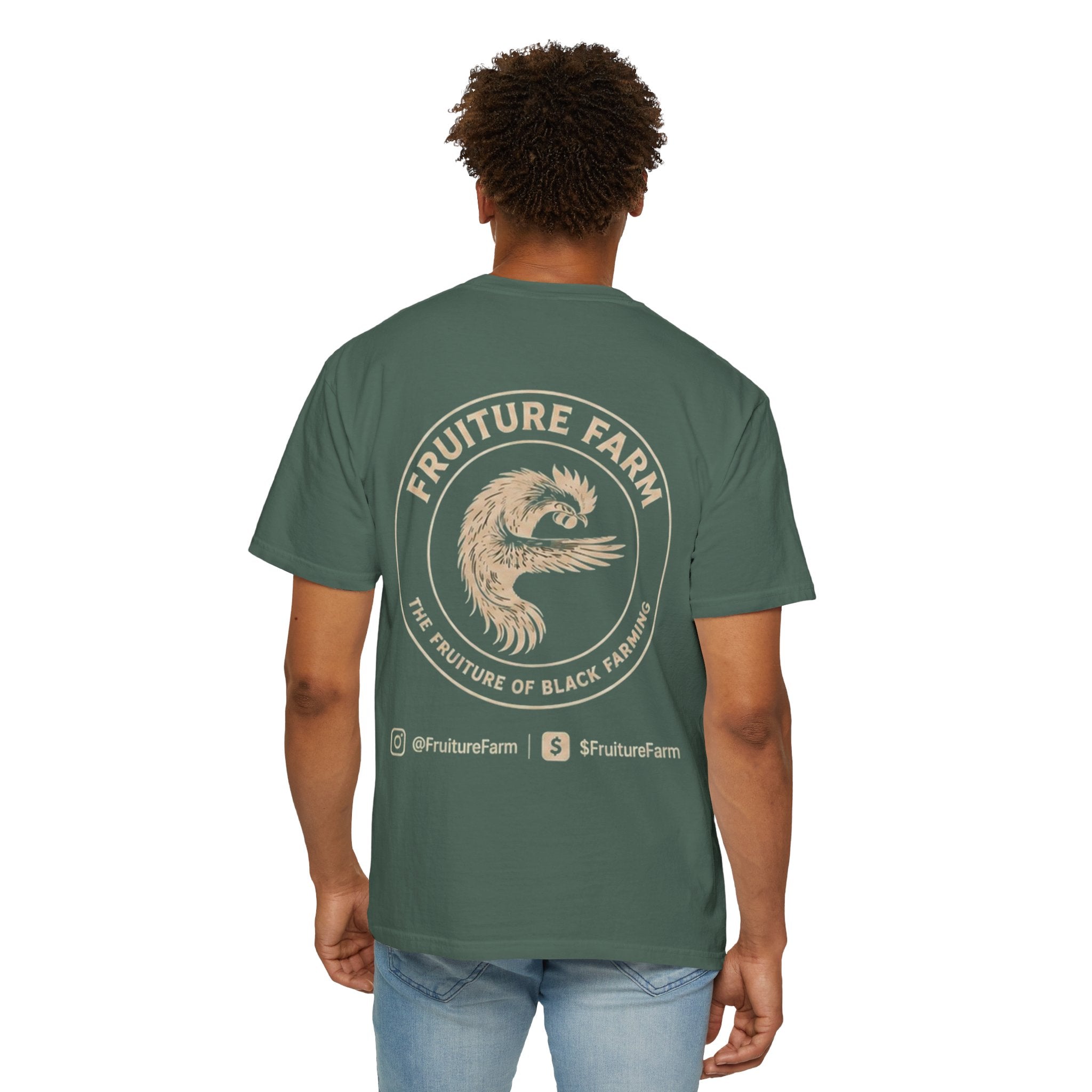 Fruiture Farm Logo T-Shirt — 'Fruiture Farm' Back Graphic Tee