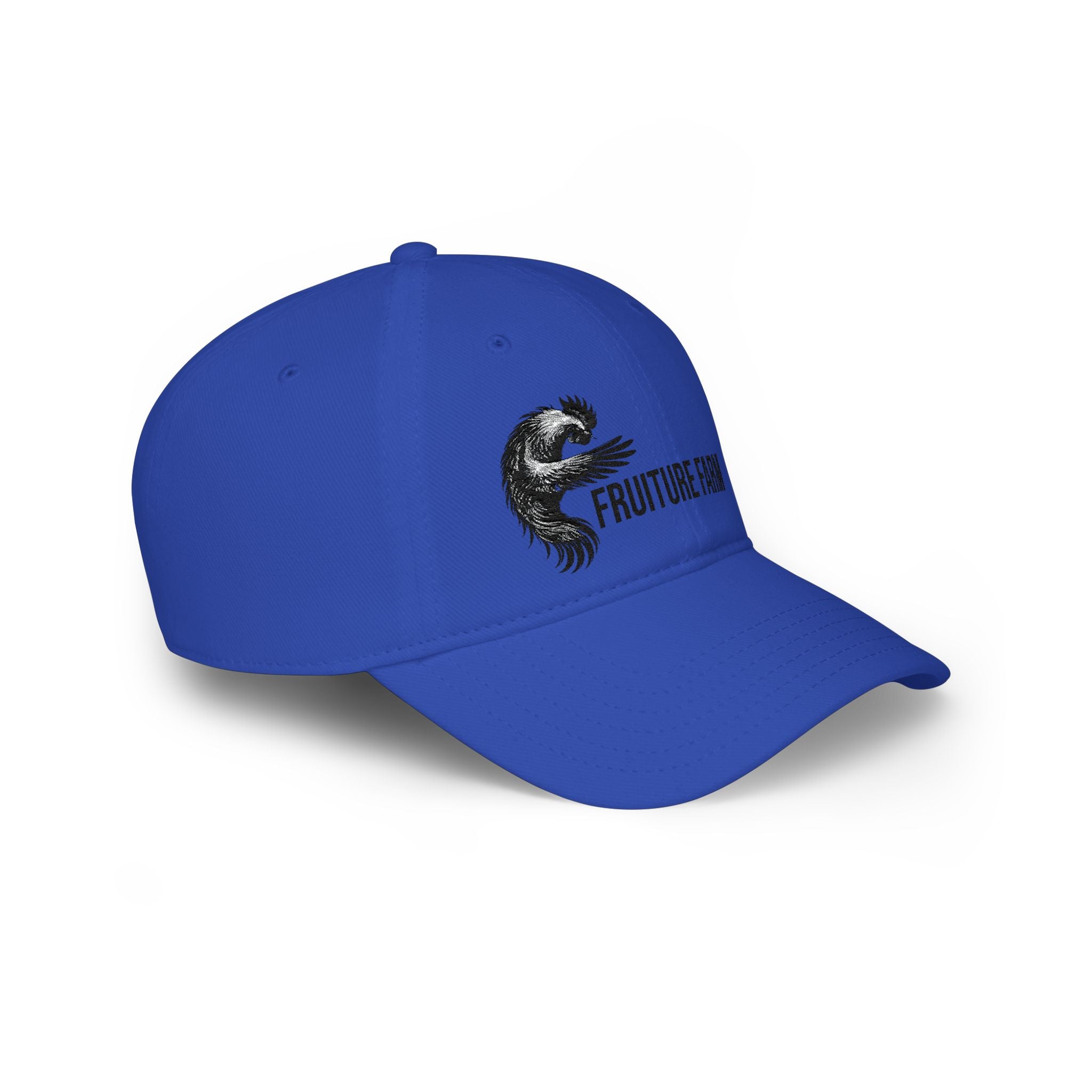 Low Profile Baseball Cap - Fruture Farm Logo Hat (Vintage Monster Emblem)