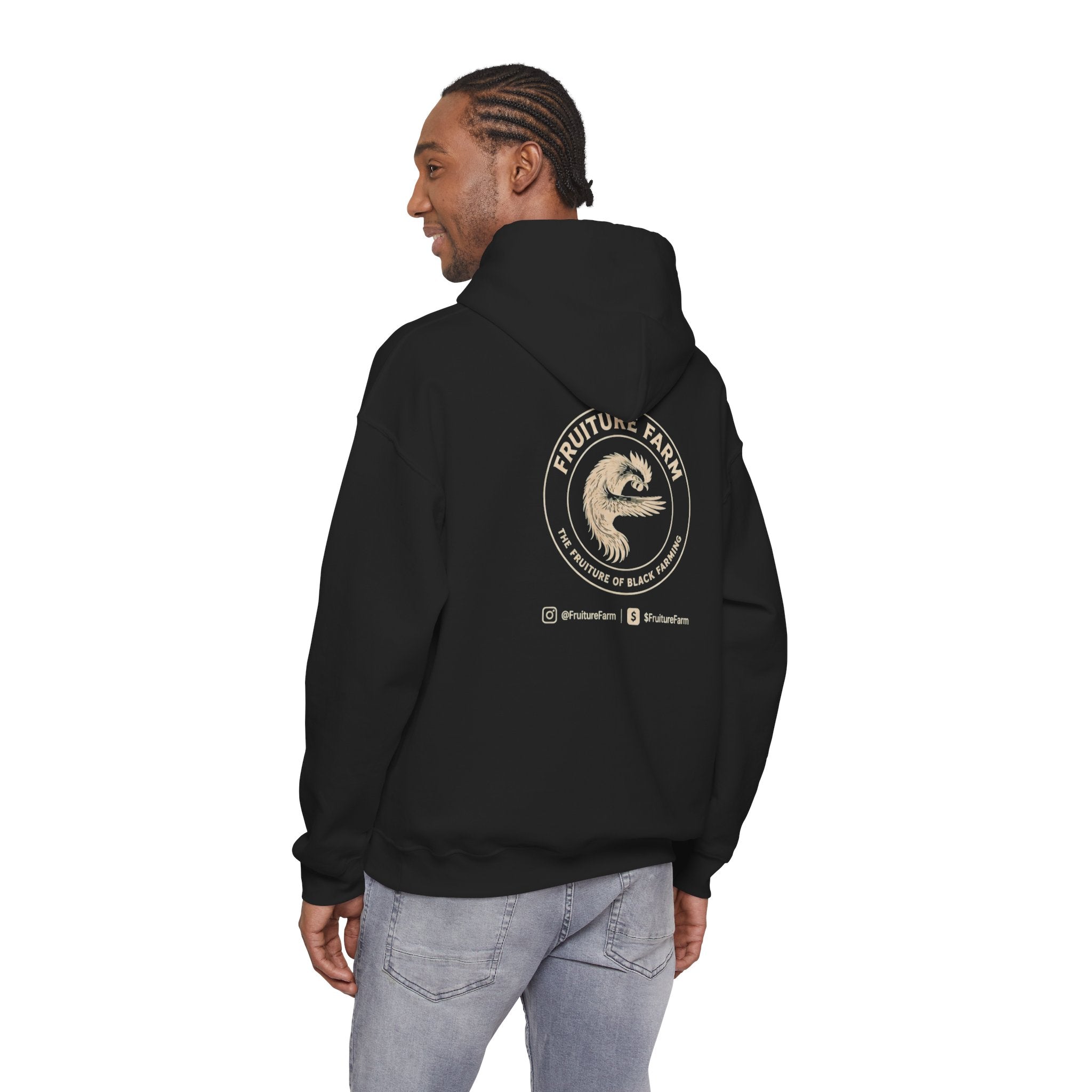 Hoodie — Vintage Fruit Farm Logo Pullover