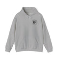 Fruit Farm Logo Hoodie - Minimal Monochrome Crest Pullover