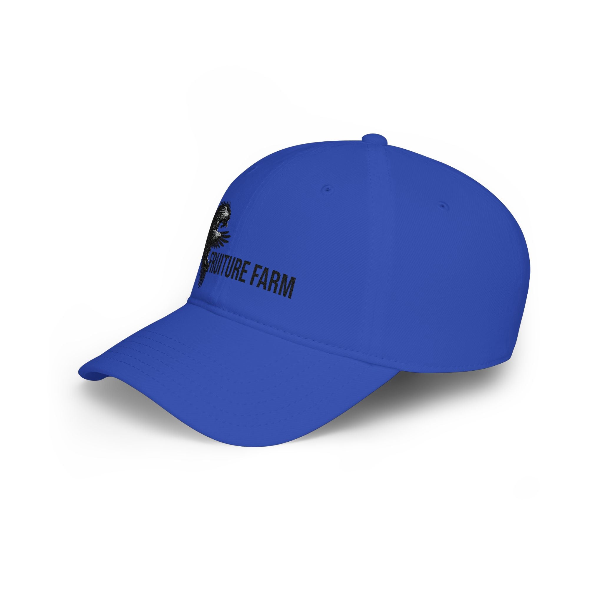 Low Profile Baseball Cap - Fruture Farm Logo Hat (Vintage Monster Emblem)