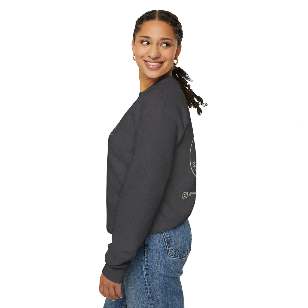 Fruiture Farm Crewneck Sweatshirt — "The Future of Black Farming" Logo Pullover